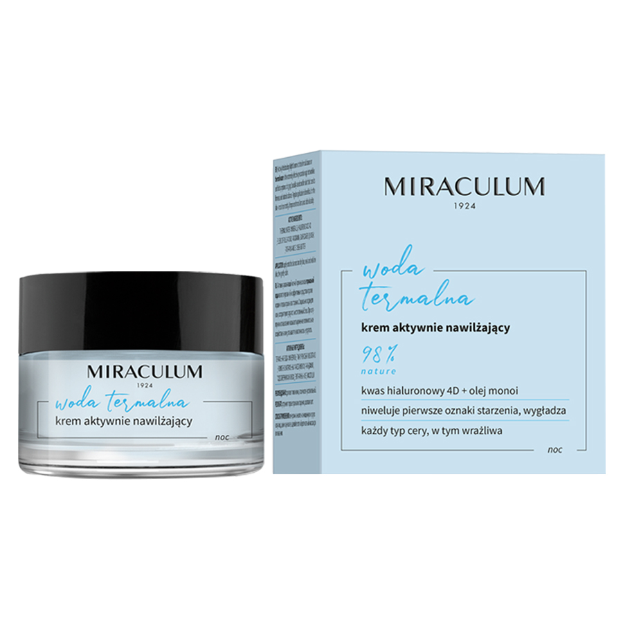Miraculum Thermal Water Actively Moisturizing Cream Night 98% nature